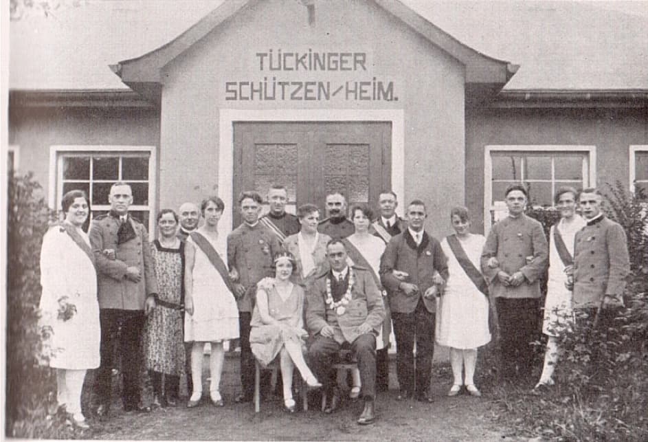 Historische Tradition des Tückinger Schützenvereins seit 1872