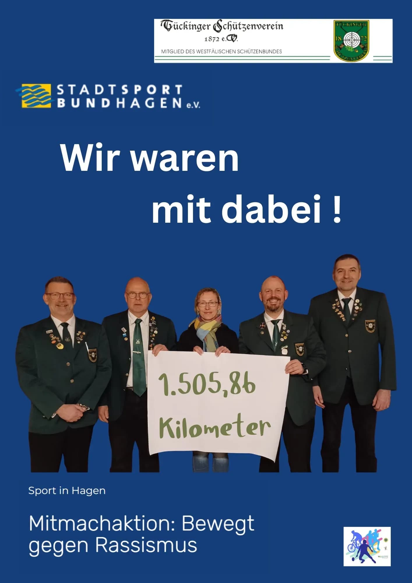 Bewegt gegen Rassismus – TSV 1872 dabei!